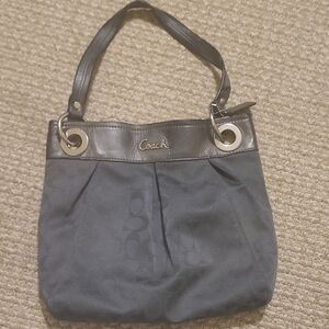 Coach Charcoal Shoulder Bag